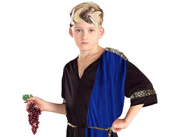 Children's Julius Caesar Costume,Roman Senator Costume, Roman Toga Costume