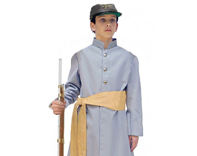 Children's American Civil War Confederate Soldier Uniform