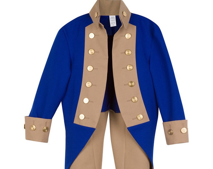 Deluxe Children's American Revolutionary War Officer's Jacket