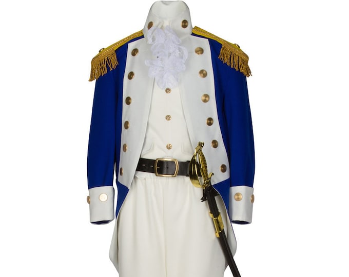 Alexander Hamilton Military Uniform, Revolutionary War, Founding Fathers
