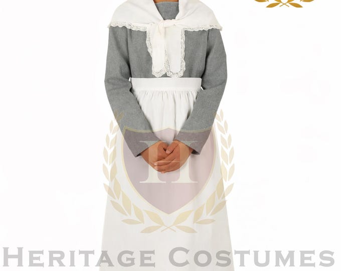 Phillis Wheatley Costume - Black History Figures of America - 18th Century & Colonial America Clothing for Children