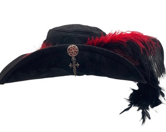 Women's Pirate Hat, Lady's Buccaneer Hat