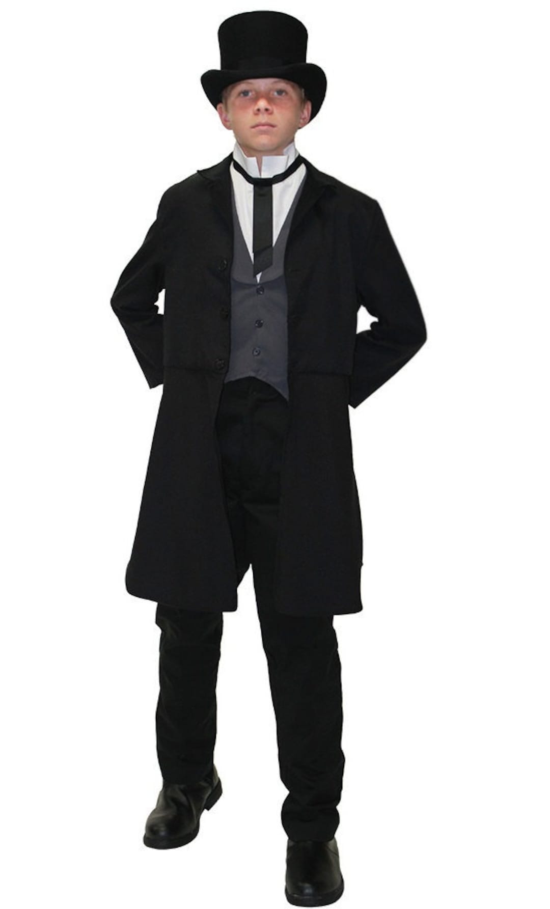 Victorian gentleman top costume child