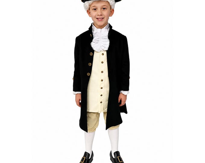 James Monroe Children's Colonial Costume, Founding Fathers Costume