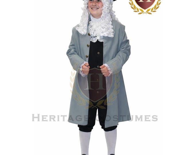 William Penn Children's Colonial Costume, Founding Fathers, American Revolution