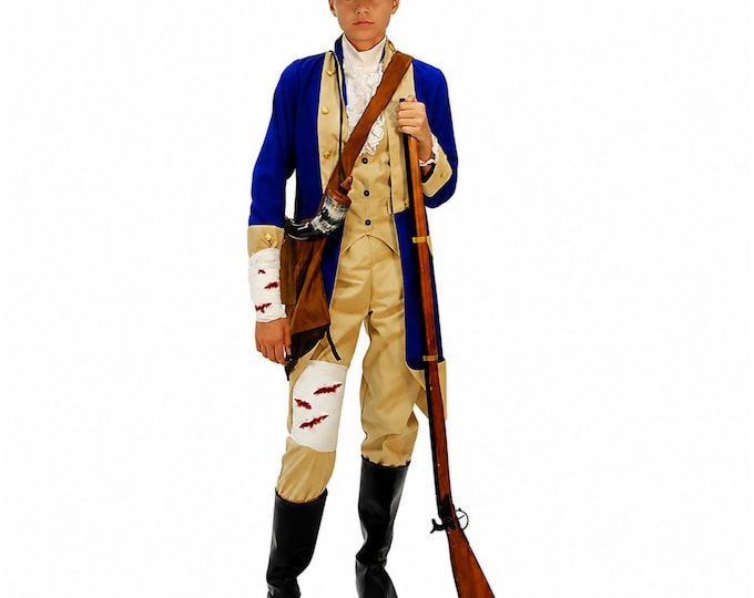 Deborah Sampson Colonial Girls' Revolutionary War Uniform Costume