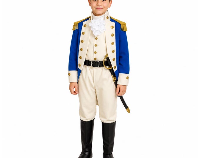 Kids Alexander Hamilton Costume | Revolutionary War Uniform