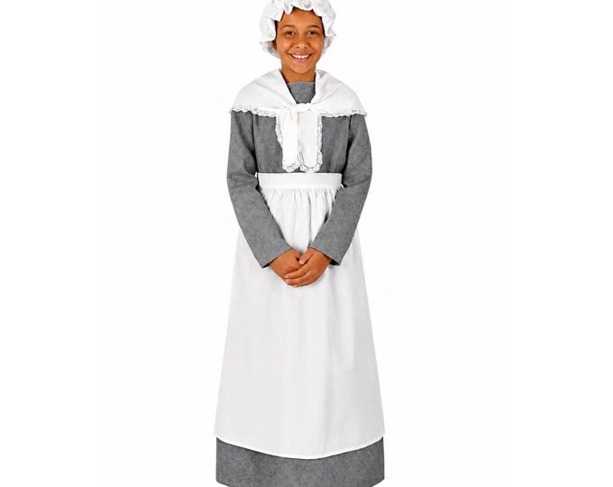 Kid's Phillis Wheatley Costume - Black History Figures of America