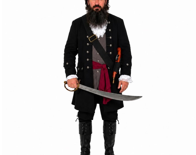 Blackbeard Adult Pirate Captain Costume