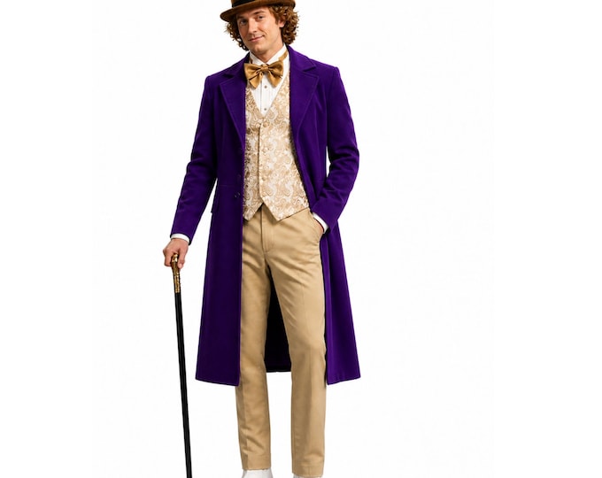 Candyman Adult Victorian  Costume - Charlie and the Chocolate Factory Costume