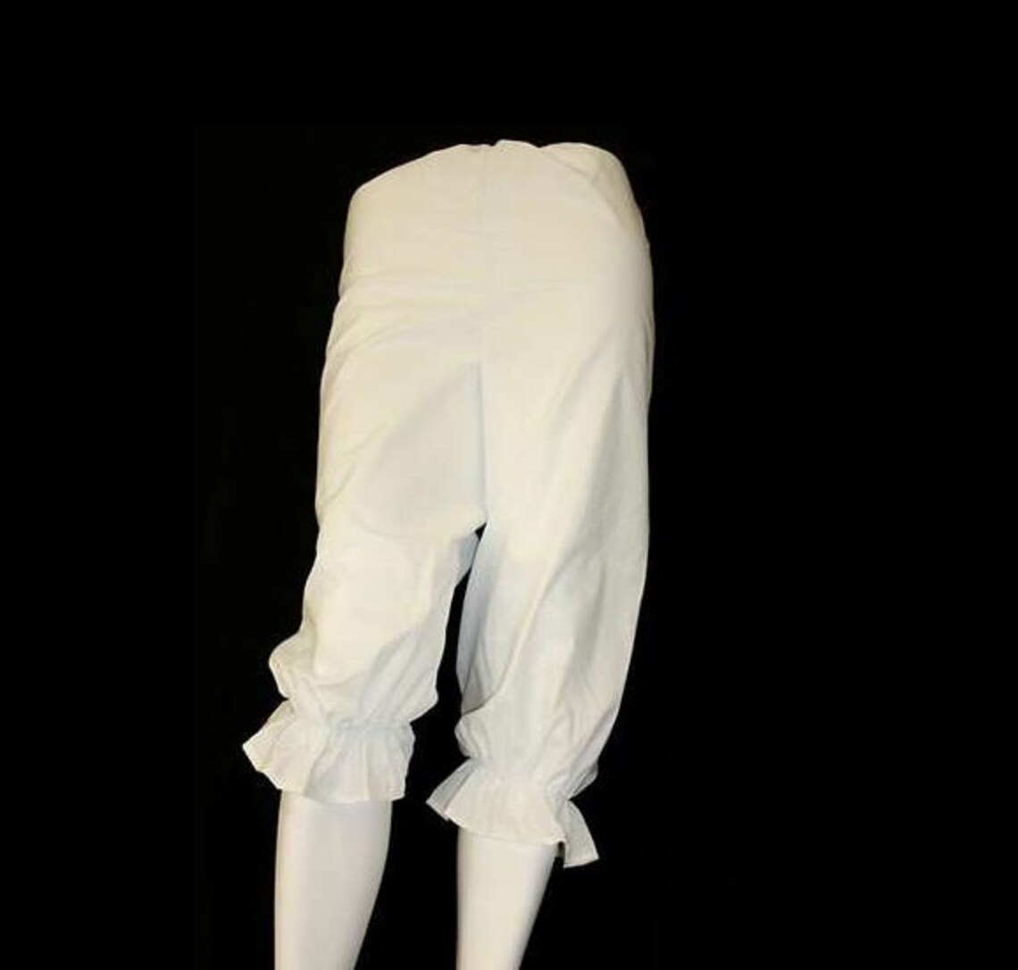 White Unisex Bloomers for Adults Historical Clothing & Etsy