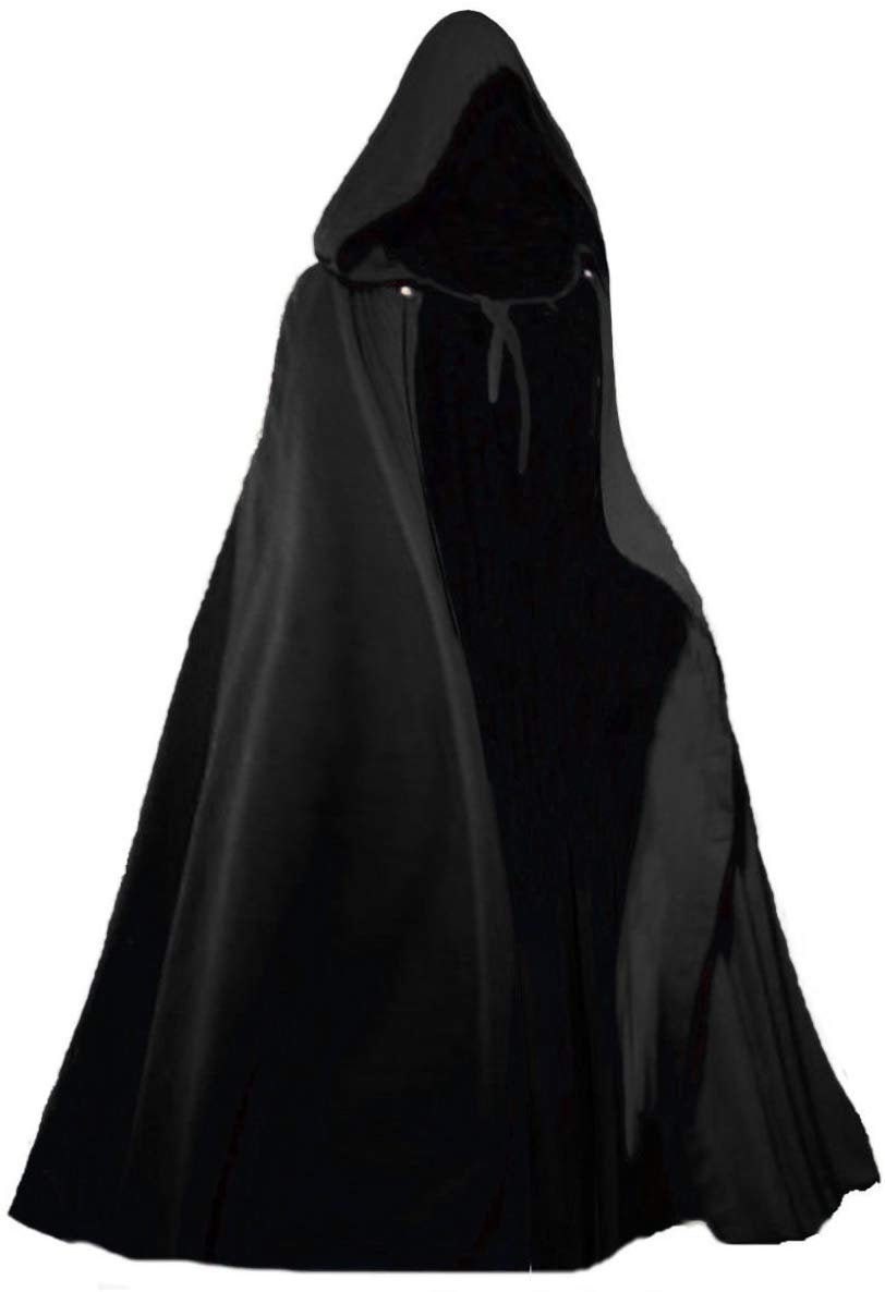 Renaissance Hooded Cloak with Clasp