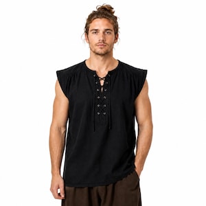 Medieval Celtic Viking Barbarian Sleeveless Shirt