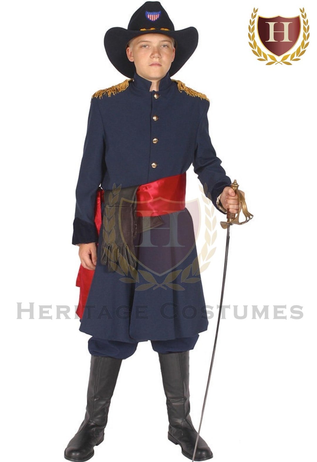Uniforme infantil de la Guerra Civil Estadounidense de Ulysses S