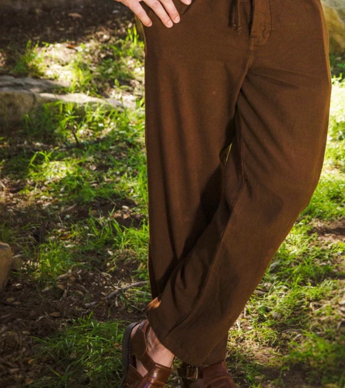 Men's Cotton Renaissance Pants/Medieval Trousers