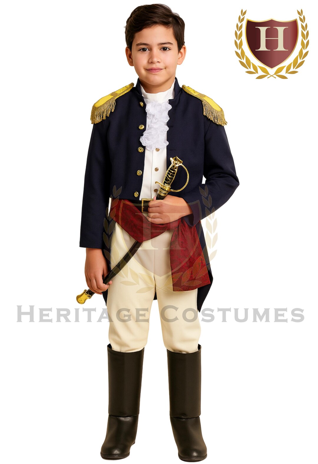 Uniforme militar infantil Andrew Jackson México