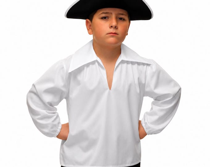 Colonial Children's White Day Shirt