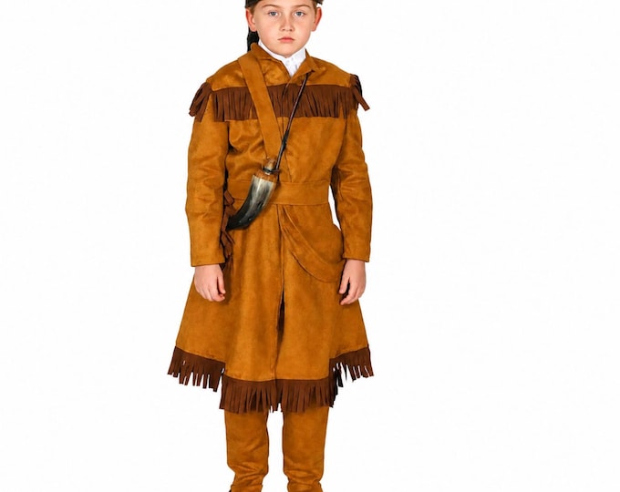 Children's William Clark Explorer Costume, Frontier Costume, Lewis & Clark Expedition