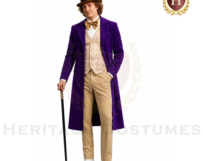 Candyman Adult Victorian  Costume - Charlie and the Chocolate Factory Costume