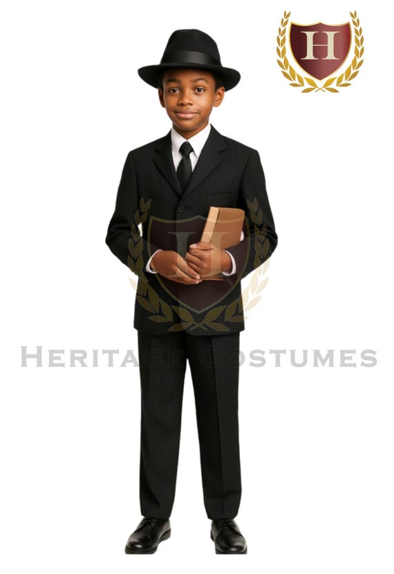 Children's Black History Martin Luther King Jr. Inspired Costume