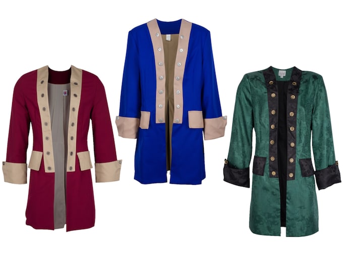Alexander Hamilton Men's Colonial Frock Coat