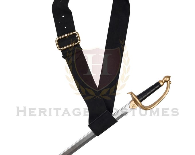 Swashbuckler Baldric Belt, Pirate Cutlass, Baldric Sword Belt
