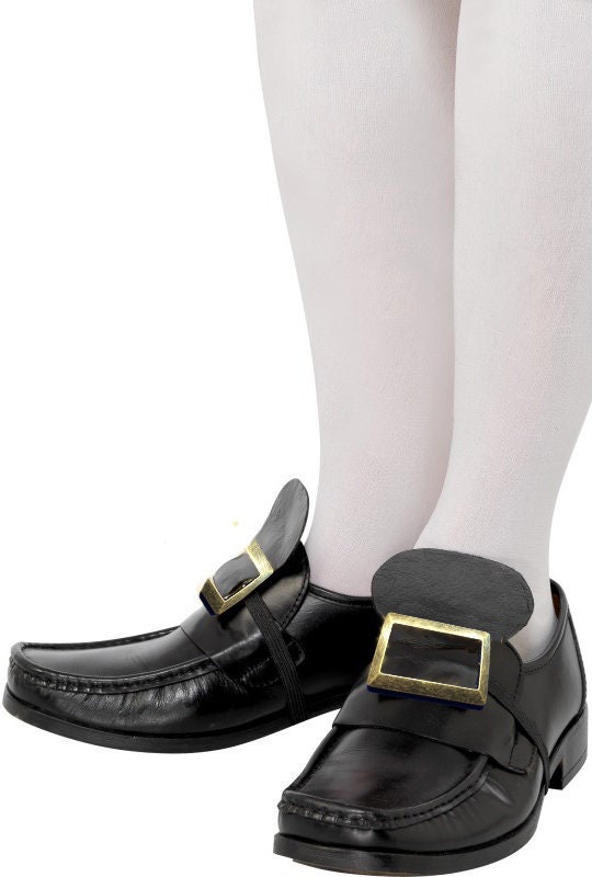 leather cadot buckle shoe