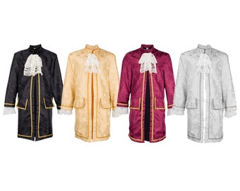 Baroque/Rococo Brocade Men's Frock Coat