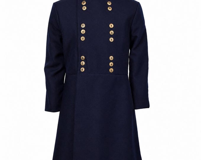 Children's Civil War Officer's Frock Coats - Union & Confederate Styles