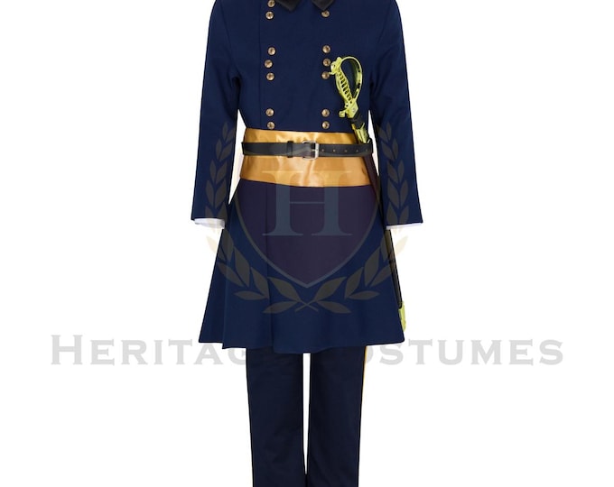 12th President of America Zachary Taylor Military Uniform, War of 1812 Uniform