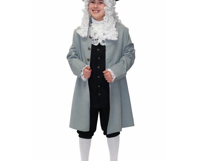 William Penn Children's Colonial Costume, Founding Fathers, American Revolution