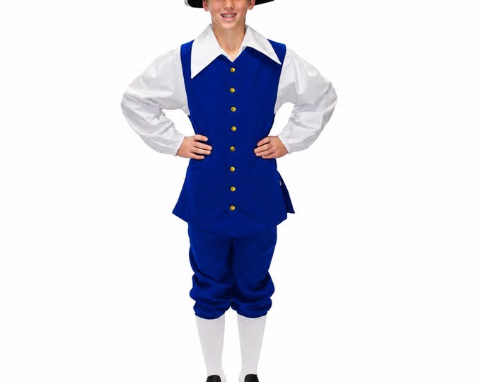 Kid's Paul Revere Colonial Costume