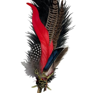 Pirate Hat Feather Accessory Calico Jack