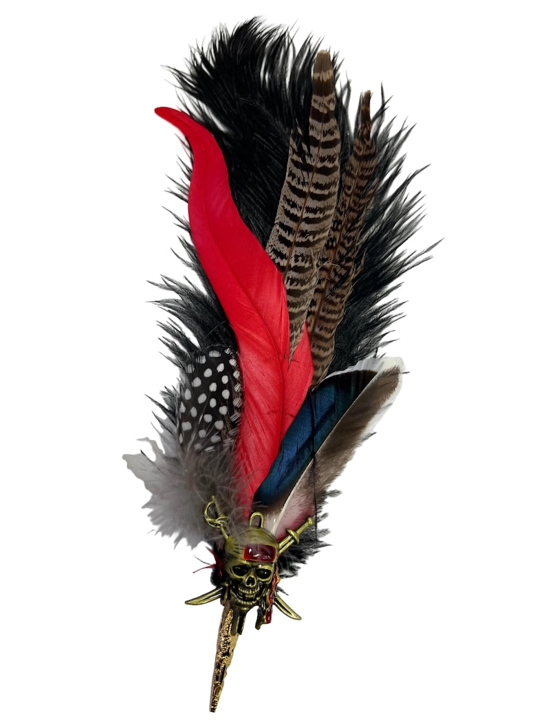 Pirate Hat Feather Accessory Calico Jack
