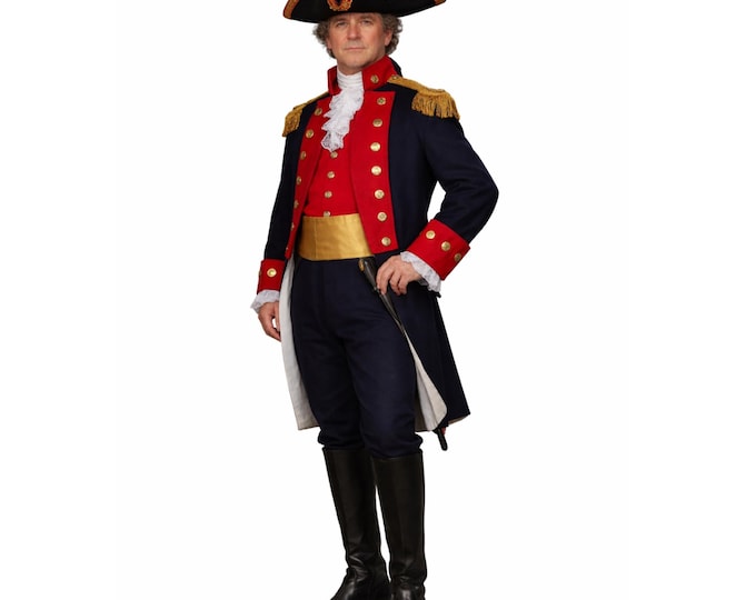 Adult John Paul Jones American Revolutionary War Uniform