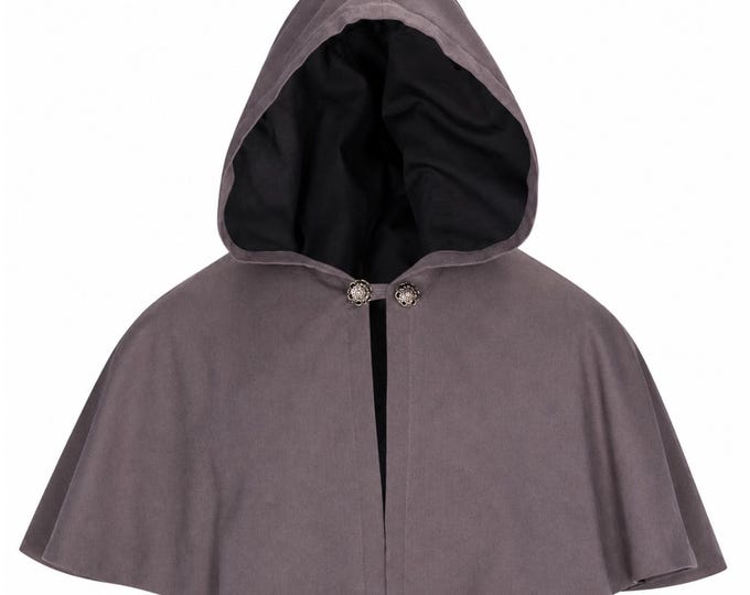 Medieval Hooded Cowl - Linen
