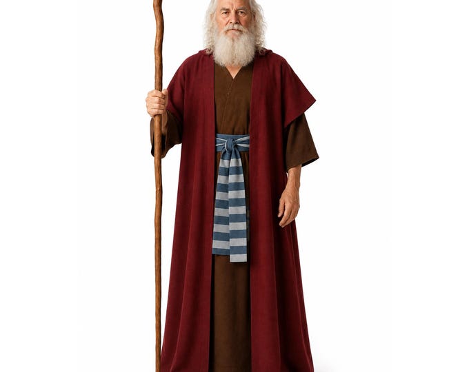 Moses Adult Biblical Costume Robe Set