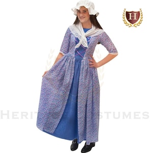 Children's Founding Mothers Colonial Costume
