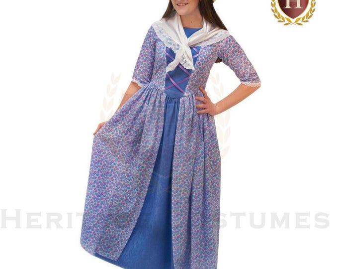 Children's Founding Mothers Colonial Costume
