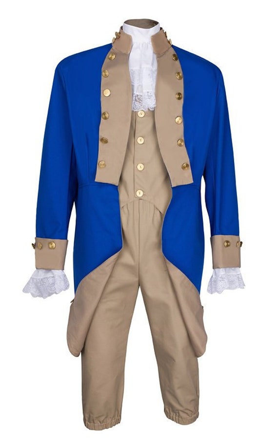 Historical Patriotic Man Colonial Adult Costume
