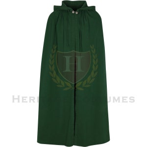 Renaissance Hooded Cloak with Clasp image 4