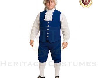 Men's Vest Colonial Waistcoat