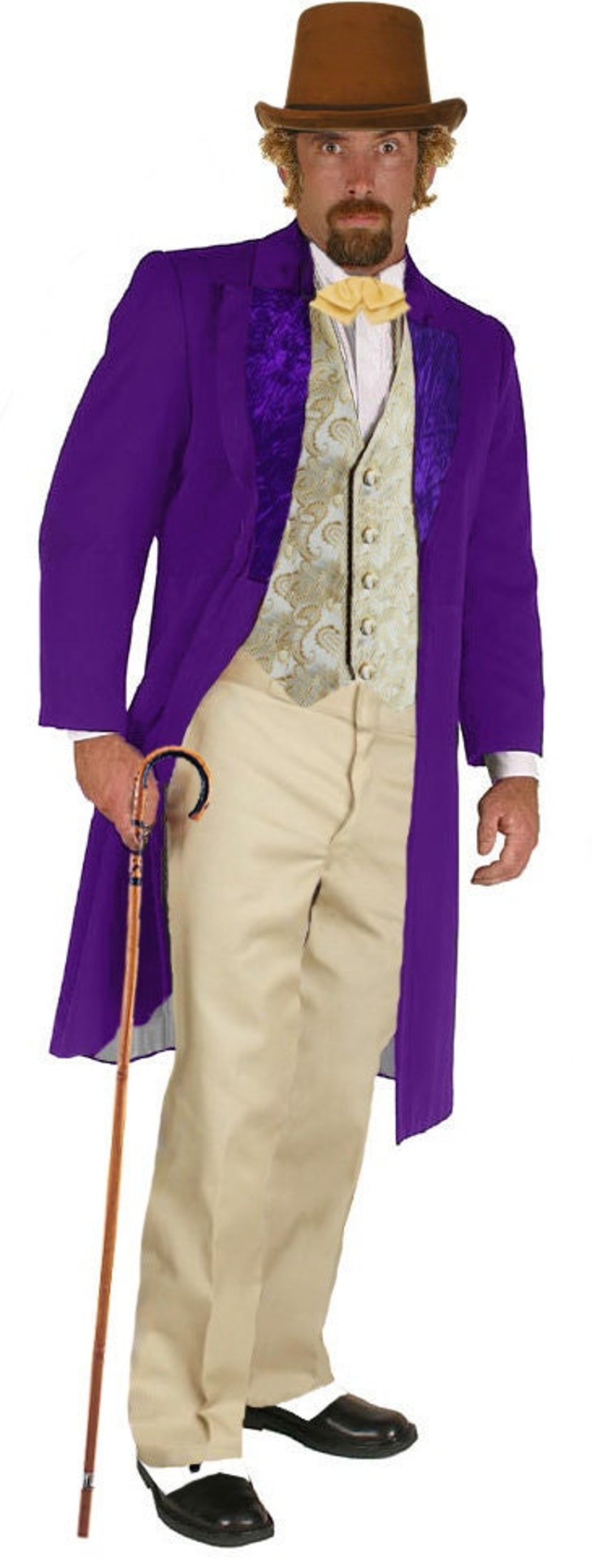 Candyman Adult Victorian Costume Charlie and the Chocolate Factory
