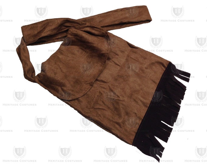 Mountain Man Possibles Bag - Frontier and Pioneer Costume Accessory - American Old West
