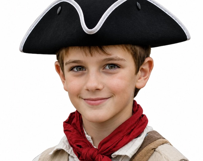 Kids Colonial Tricorn Hat