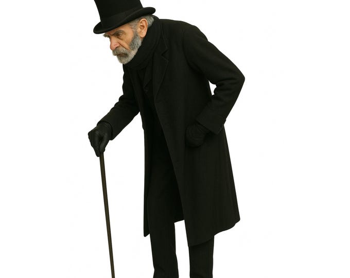Ebenezer Scrooge Adult Victorian Christmas Costume