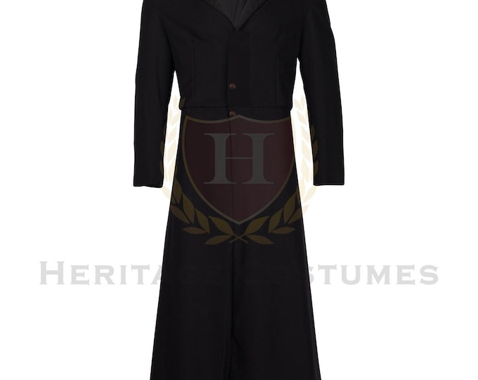 19th Century Victorian Rifle Frock Coat, Tombstone Coat