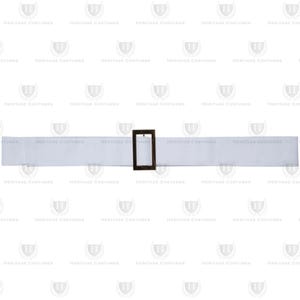 Revolutionary War White Canvas Cross Belt