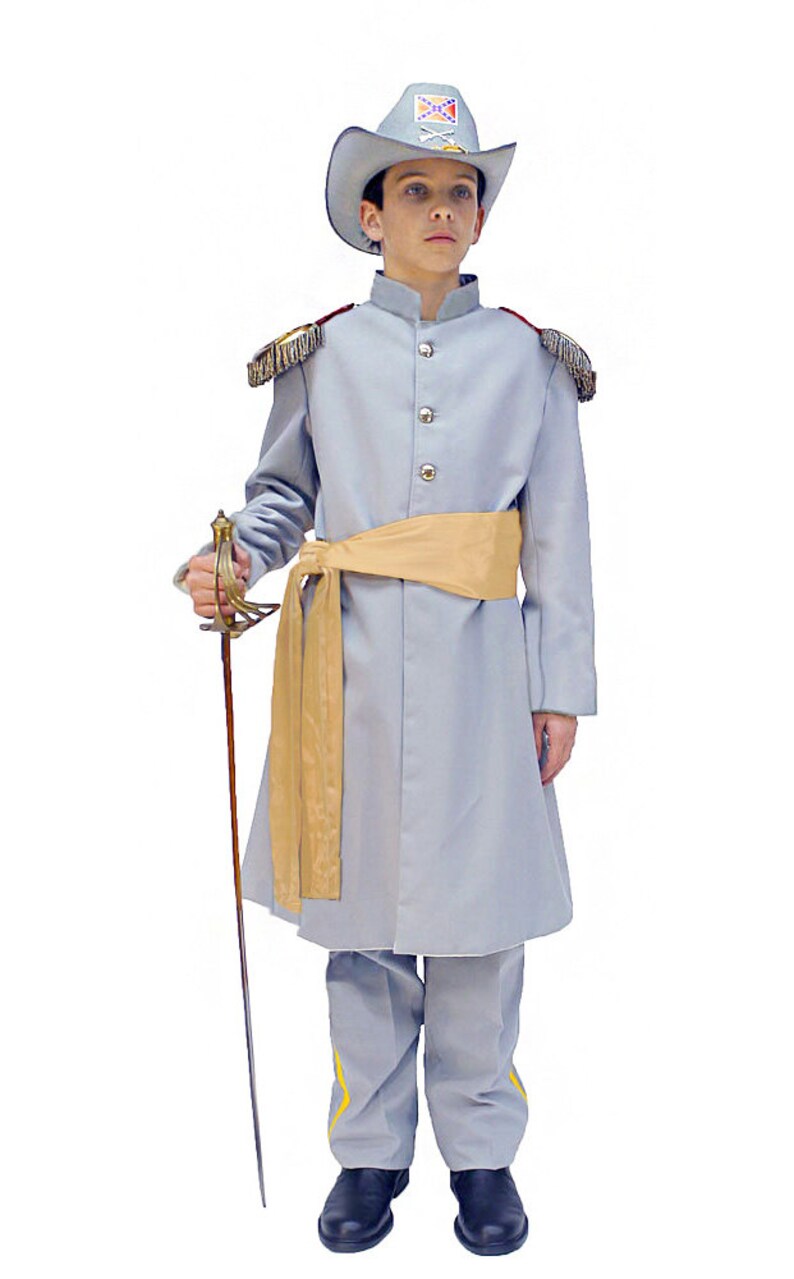 Children's Robert E. Lee Confederate Civil War Uniform Etsy