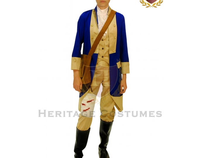 Deborah Sampson Colonial Girls' Revolutionary War Uniform Costume